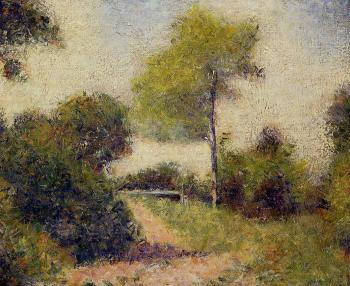 Georges Seurat : The Hedge